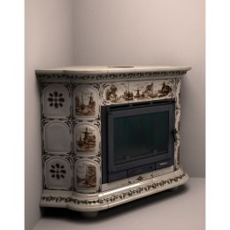 Каминная облицовка КимрПечь Прованс угловая Голландия